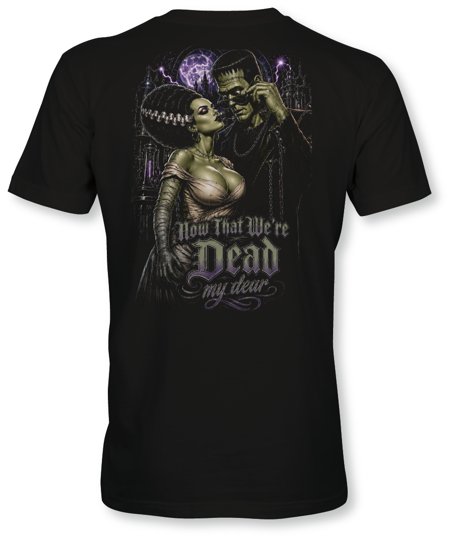 Bride and Frankenstein's monster